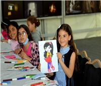 ورش رسم للأطفال ورقص بمبوطي في سابع أيام معرض «زايد للكتاب»