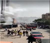 أمن القاهرة ينجح في إخماد حريق ببرج اتصالات بالمعادي