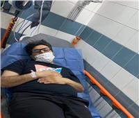 نقل المنتج وليد منصور للمستشفى بعد تعرضه لوعكة صحية شديدة