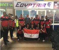 مصر للطيران تستقبل منتخب مصر للكيك بوكسينج بالكاميرون