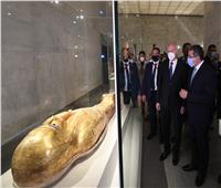 الرئيس التونسي يزور متحف الحضارة وقلعة صلاح الدين| فيديو وصور