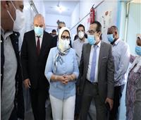 وزيرة الصحة توجه بإنهاء أعمال تطوير «صدر قنا» خلال شهر