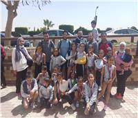 شباب الجزيرة يحصد 32 ميدالية في بطولة كأس مصر للجمباز