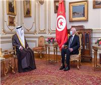  قيس سعيد يلتقي رئيس البرلمان العربي