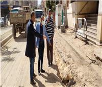 محافظ المنيا يوجه بإنجاز أعمال رصف شارع عدنان المالكي