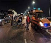 بالأسماء.. إصابة 4 أشخاص في حادث تصادم في الطريق الصحراوي الشرقي القديم