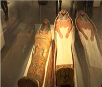 حفظ  المومياوات الملكية  فى فتارين متحف الحضارة محاطة بغاز النتروجين| فيديو
