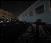 مصدر طبي: إصابة 12 شخصاً والدفع بـ23 سيارة إسعاف بحادث قطار منيا القمح
