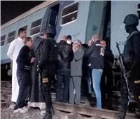 مدير أمن الشرقية ينتقل إلى موقع حادث قطار منيا القمح