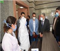 محافظ المنيا يتابع جاهزية مستشفى سمالوط لاستقبال حالات كورونا
