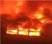 السيطرة على حريق بمزرعة دواجن في دمياط 