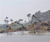 إزالة 223 حالة تعد على نهر النيل ببني سويف
