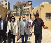 نائبا وزير السياحة ومحافظ القاهرة يتفقدان أعمال تطوير شجرة مريم