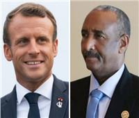 رئيس مجلس السيادة السوداني يلتقي الرئيس الفرنسي ماكرون  