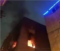 إصابة سيدتين في حريق وحدة سكنية بالمنيا