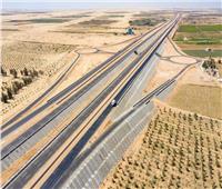 «6 حارات».. 10 صور ترصد المرحلة الأولى من طريق الصعيد الصحراوي الغربي