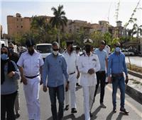 رئيس جهاز «القاهرة الجديدة» يقود حملة لرفع الإشغالات وضبط الشارع