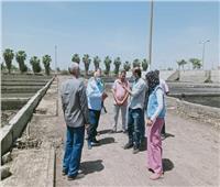 رئيس «مياه المنوفية» يتفقد محطة معالجة أشمون ضمن مبادرة حياة كريمة