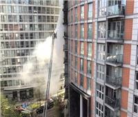 أكثر من 100 رجل إطفاء يحاولون السيطرة على حريق في مبنى سكني بلندن