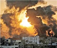طائرات الاحتلال تدمر برج الجوهرة وسط غزة