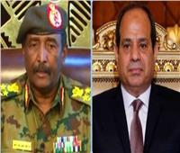 السيسي يُهنئ رئيس المجلس الانتقالي السوداني بحلول عيد الفطر المبارك
