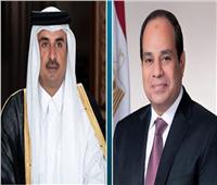 الرئيس السيسي وأمير قطر يتبادلان التهنئة بعيد الفطر