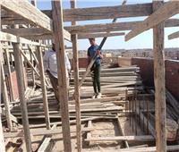 إزالة مخالفة بناء في المهد بمدينة بدر ورفع الإشغالات بالشروق