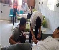 برلمان الشباب بشمال سيناء يقودون حملات تبرع بالدم لصالح جرحى غزة