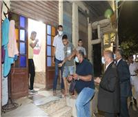 سكرتير عام بني سويف يقود حملة لمتابعة الالتزام بمواعيد غلق المحلات | صور
