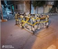 هبوط أرضى بمدينة العمال في قنا.. صور