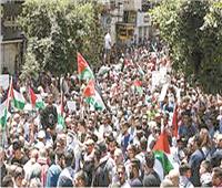 مسيرات حاشدة فى «الضفة» منددةً بالعدوان الوحشي الإسرائيلي