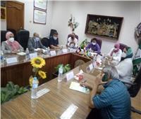 مجلس التربية النوعية بأشمون يجتمع مع رئيس المدينة لبحث التعاون المشترك