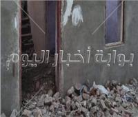 مصرع طفلة وإصابة شقيقتها في انهيار منزل بسوهاج