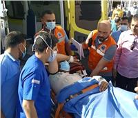 وصول الدفعة الثالثة من مصابي غزة إلى مستشفى العريش العام