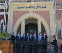 افتتاح أعمال تطوير مبنى الإصابات بمستشفى الحضرة الجامعي بالإسكندرية