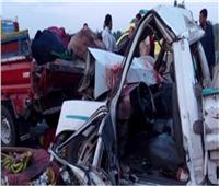 إصابة 11 شخصًا في حادث انقلاب سيارة على طريق «المحلة - كفر الشيخ»