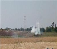 قنابل إسرائيلية على حدود لبنان.. وإصابة مزارعين باختناقات