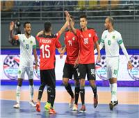 منتخب مصر يكتسح موريتانيا في افتتاح كأس العرب لكرة الصالات