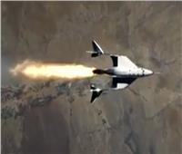 أول رحلة صاروخية برحلات السياحة الفضائية| فيديو
