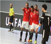 منتخب مصر يتأهل لنصف نهائي كأس العرب لكرة الصالات بالفوز على البحرين