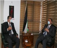 وكيل «إسكان النواب» يبحث مع السفير الفلسطيني خطوات تنفيذ مبادرة إعمار غزة