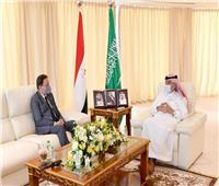 «كرم جبر» يلتقي رئيس الشورى السعودي ووزير الإعلام المكلف 