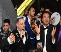 علي ربيع يحتفل بزفاف شقيقته بحضور نجوم الفن | فيديو