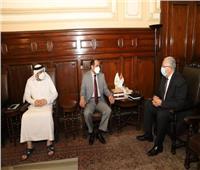 وزير الزراعة يبحث مع سفير الإمارات التعاون في الثروة الحيوانية والداجنة 