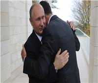 بوتين يهنئ الأسد بفوزه في الانتخابات الرئاسية