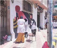 لوحات الطلاب تزين كفر الشيخ