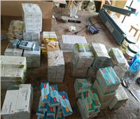 ضبط آلاف عبوات الأدوية المهربة والمدرجة بالجدول في طنطا 