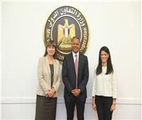 المشاط تشكر المدير القطري لبرنامج الأغذية العالمي على مجهوداته بمصر