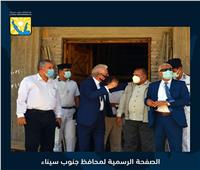 «فودة» يتفقد مسجد الروضة وحمام موسى بمدينة طور سيناء