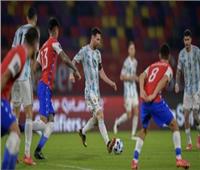 الأرجنتين تتعادل مع تشيلي 1/1 في تصفيات أمريكا الجنوبية